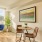 Expansive windows and hardwood-look floors
