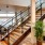 Two-level lounge with gourmet kitchen